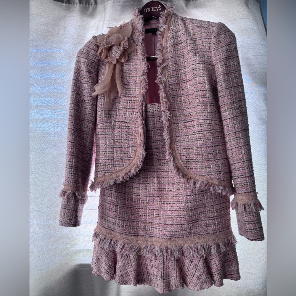 Anne Klein 4p blazer and skirt set